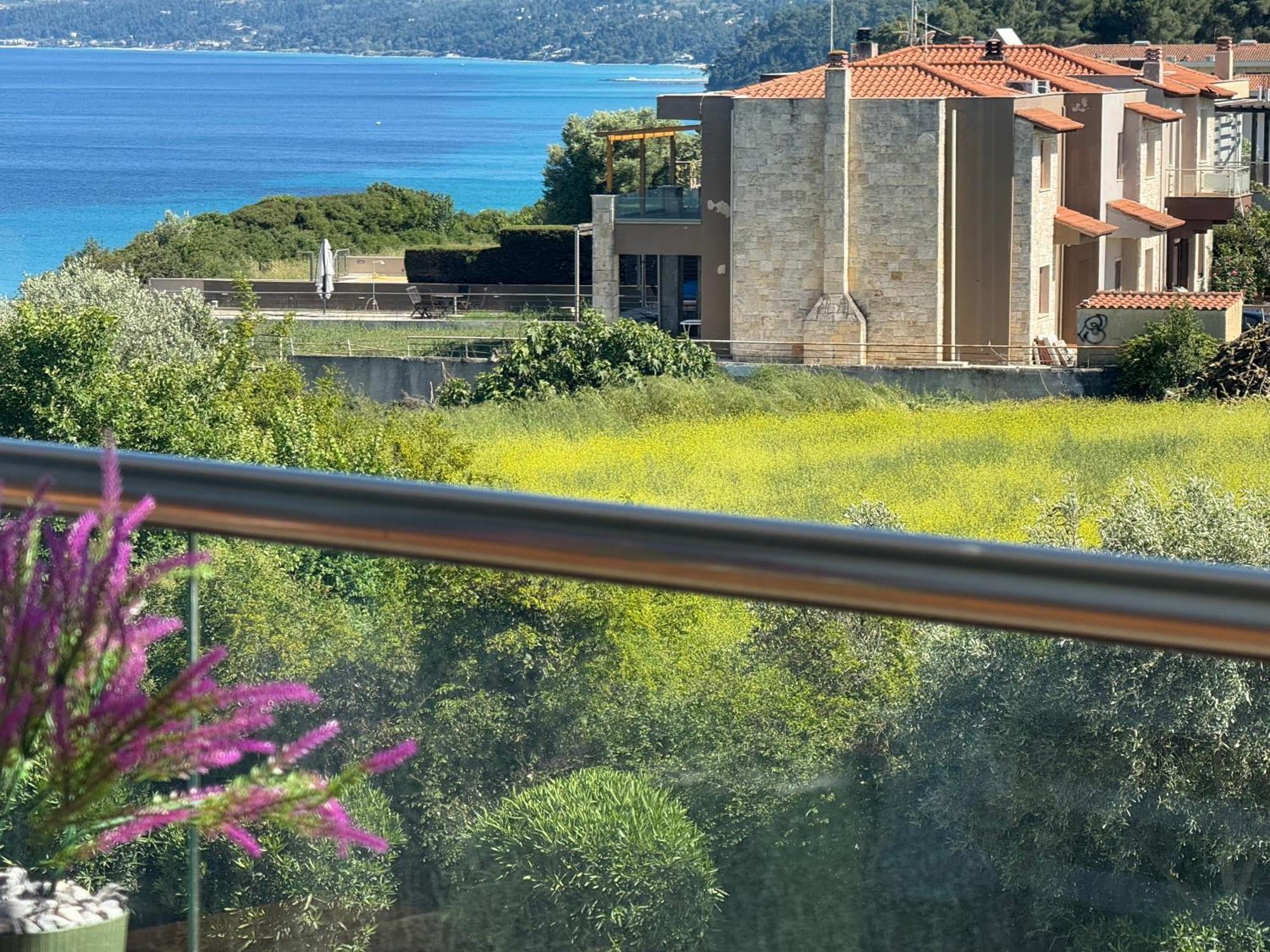 Villa Evita , Penthouse, 53M2 ,Athytos 450M From The Beach Áfitos Exterior foto